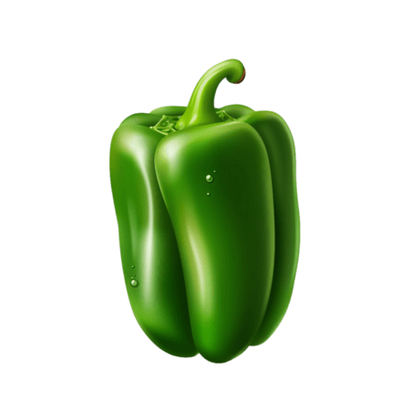 蔬菜农作物创意创意新鲜青椒元素免抠图案