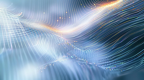 创意技术颗粒大气企业科技商务蓝色飘动淡蓝色渐变素材