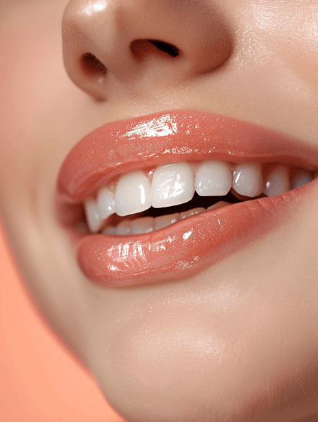 创意医疗健康美业整容整形口红唇部口腔牙齿健康