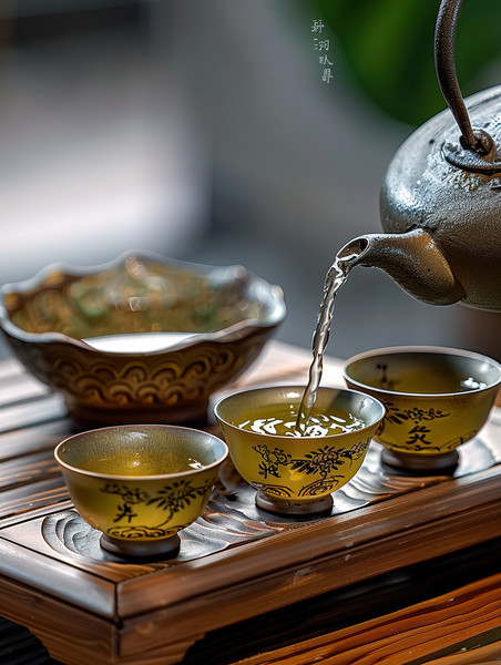 创意功夫茶茶艺产品餐饮中式茶道拍摄图片