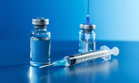 创意医疗疫苗接种医疗针筒打针注射药瓶疫苗