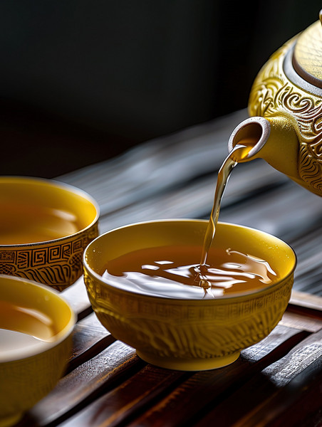创意餐饮中式茶道品茶功夫茶茶艺产品拍摄图片