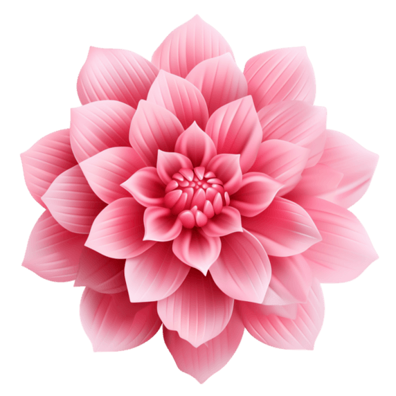 创意质感粉色小花元素免抠图案植物花朵