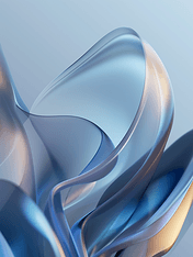 创意蓝色大气商务企业抽象丝绸质感的背景15