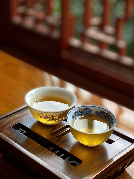 创意传统工艺制作的功夫茶茶艺茶道中式品茶春茶高清摄影图