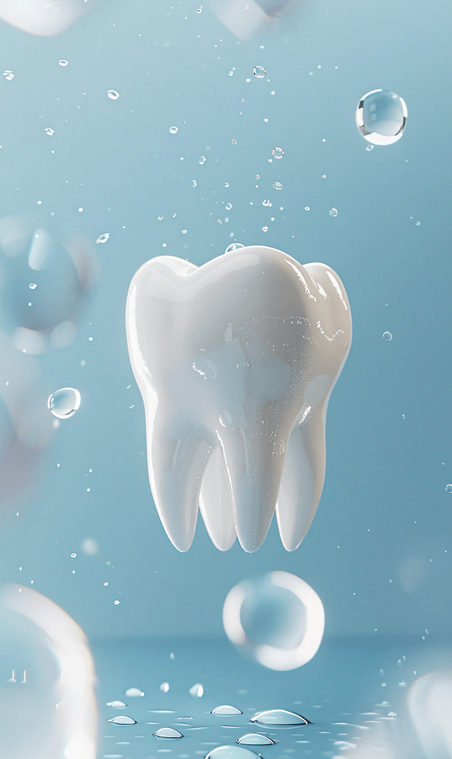 创意立牙科医疗健康疾病健康的白色牙齿14