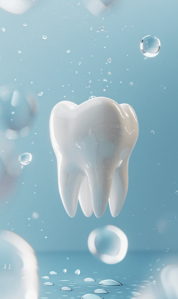 创意立牙科医疗健康疾病健康的白色牙齿14