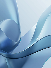 蓝色大气商务企业抽象丝绸渐变线条图形纹理质感的背景19