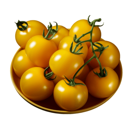 创意合成新鲜水果元素免抠图案小番茄
