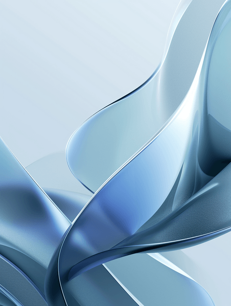 蓝色大气商务企业抽象丝绸图形纹理质感的背景4