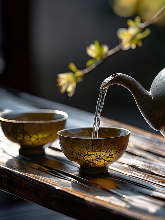 餐饮中式茶道创意功夫茶茶艺产品拍摄摄影照片