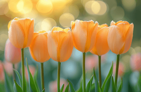 创意花朵春天植物郁金香花朵高清摄影图片