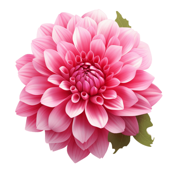 创意绘画粉色小花花朵植物万寿菊元素免抠图案