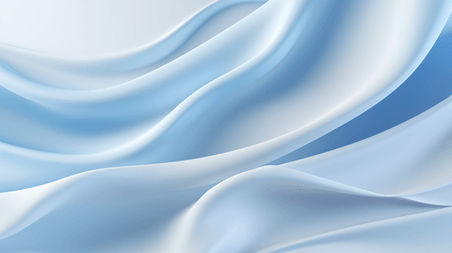 创意抽象的白色蓝色商务抽象模糊企业宣传简约丝绸背景