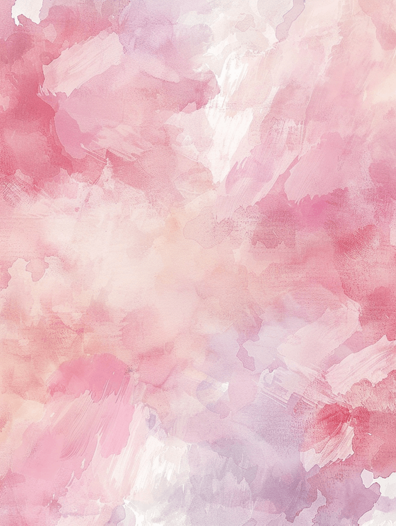 创意红色斑驳做旧梦幻水彩烟雾粉色平面背景6