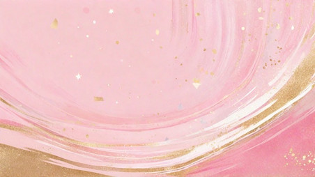 创意粉金抽象质感简约大气企业科技商务鎏金粉色背景