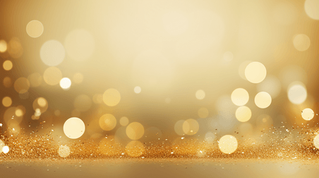 大气企业科技商务创意发光的金色星星和闪光的圣诞背景