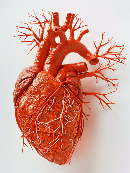 创意医疗健康心血管心脏动脉堵塞科普医疗照片