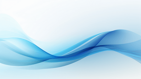 大气企业科技商务蓝色创意商务曲线线条抽象渐变蓝色背景