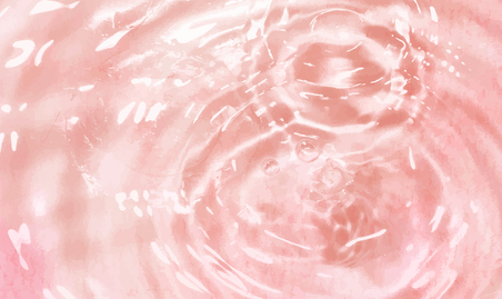 创意粉色美业水面水波纹小清新桃粉色简约唯美背景