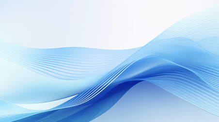 创意水波大气企业科技商务蓝色背景