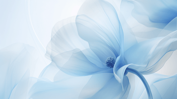 大气企业科技商务美业蓝色柔软的花瓣纹理背景