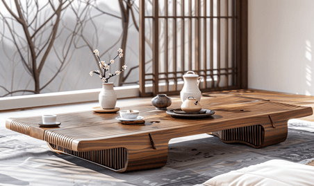 创意功夫茶茶桌新中式风格中国风国潮茶室