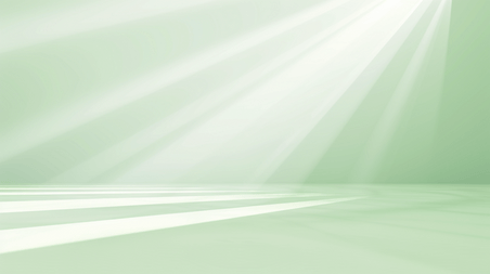 创意绿色简约阳光空间质感的立体墙面背景6