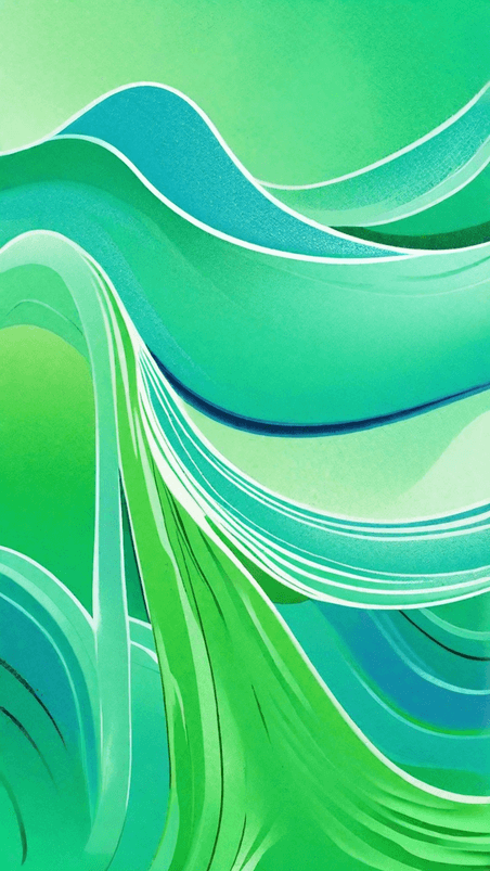 创意春天绿色质感抽象纹理背景