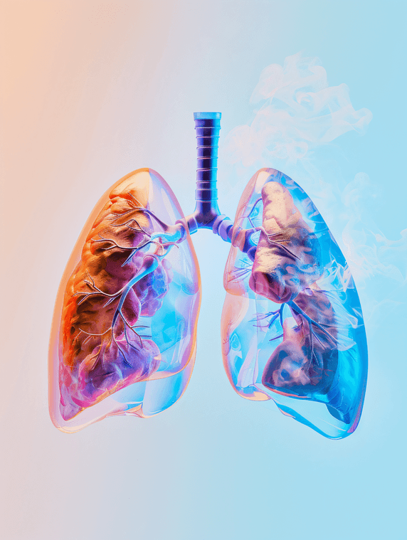 创意打呼息概念呼吸内科医疗健康肺部功能吸烟