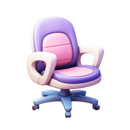 创意舒适电竞椅办公椅家具椅子沙发椅元素免抠图案