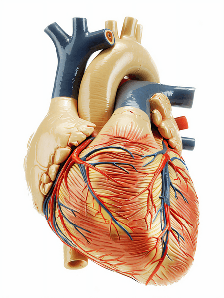 创意医疗健康心血管心脏内部结构左心房医疗照片