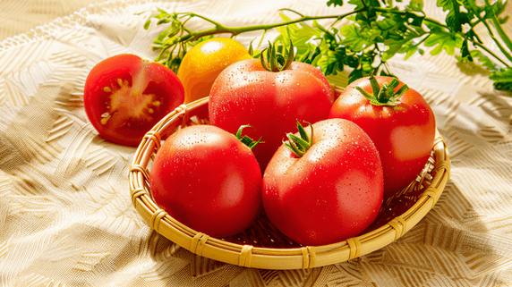 创意小番茄水果新鲜蔬菜番茄摄影1