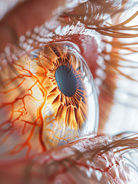 创意青光眼的视网膜医疗健康近视治疗眼睛眼球