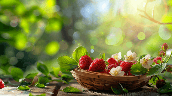 农作物果实水果新鲜美味的水果草莓12
