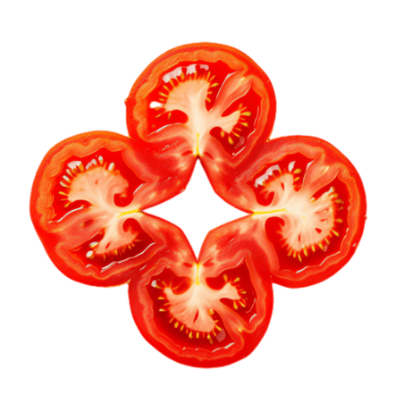 创意西红柿蔬菜元素蔬菜农作物果实免抠图案