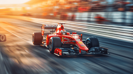 创意F1方程式赛车摄影69体育竞技比赛开车
