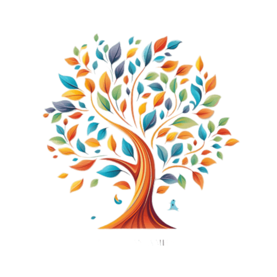 创意标识树木元素免抠图案