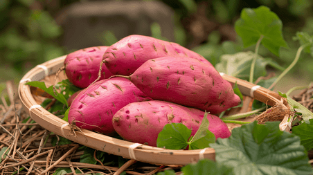 创意新鲜蔬菜红薯蔬菜农作物生鲜摄影1