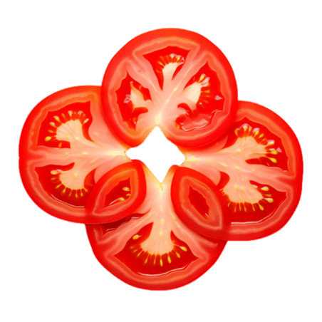 创意蔬菜农作物果实西红柿蔬菜元素免抠图案