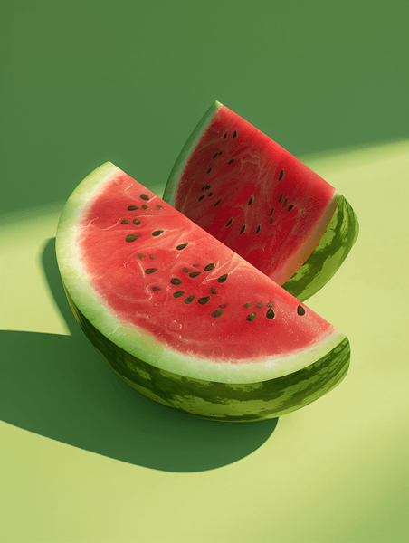 创意农作物果实水果西瓜摄影图