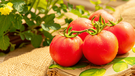 创意新鲜蔬菜番茄小番茄水果生鲜摄影4