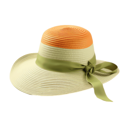创意简约帽子元素免抠夏天夏季草帽防晒图案