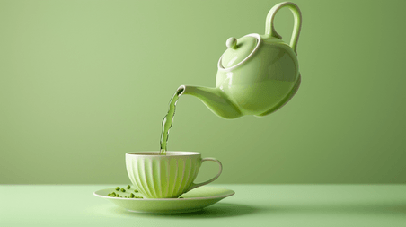 创意优雅中国风茶叶喝茶中式茶具茶叶品茗素材背景