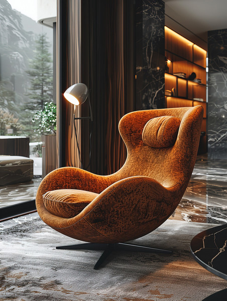 创意沙发现代化温馨舒服椅子休闲椅家居软装高清图片