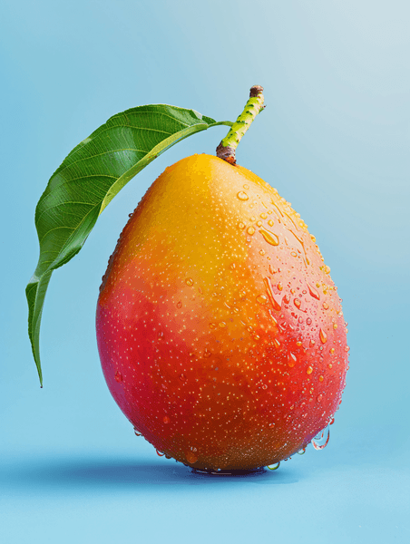 创意芒果水果夏天美食农作物热带水果摄影图