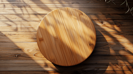 创意木盖实体模型木桌摆盘产品摄影俯视背景