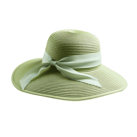 创意简约夏天夏季防晒帽子草帽元素免抠图案