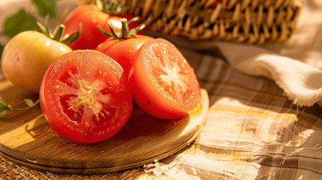 创意生鲜新鲜蔬菜番茄小番茄水果摄影3