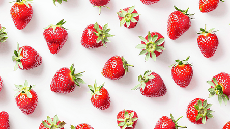 创意新鲜美味的水果农作物果实草莓44